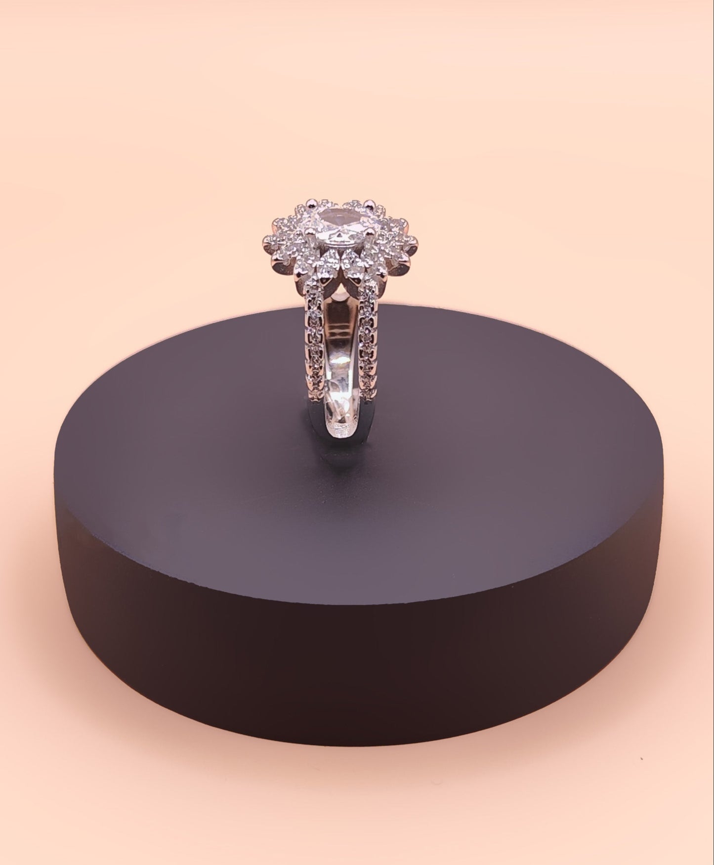 Celeste Spark 925 Silver Ring for Women & Girls