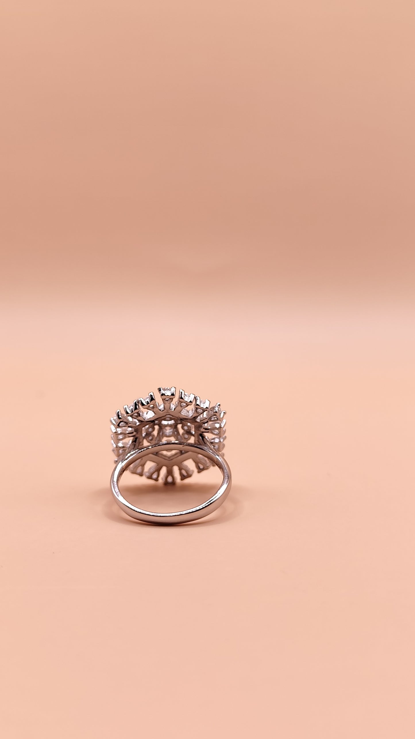 Silver Bloom Ring 925 Pure Silver