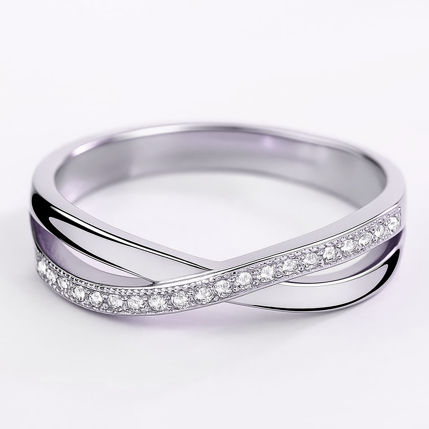 Twilight Twist Silvona 925 Silver Ring