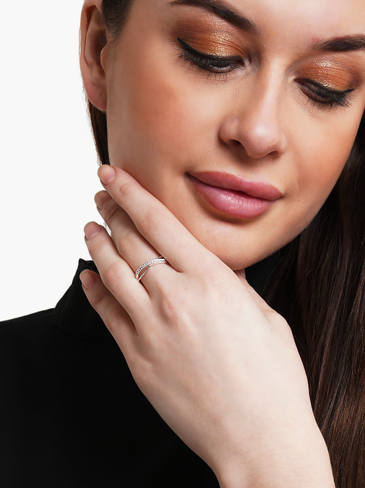 Twilight Twist Silvona 925 Silver Ring