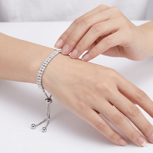 Twilight Spark 925 Silver Bracelet