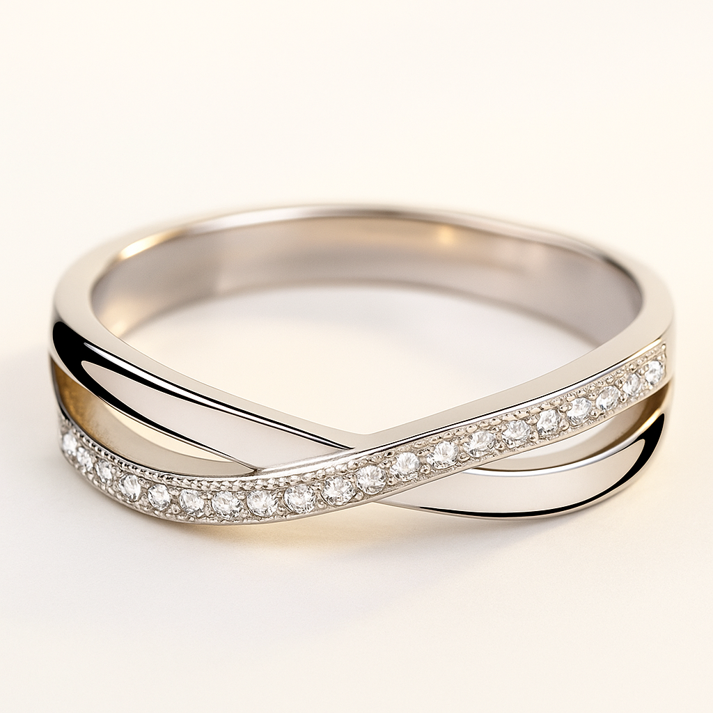 Twilight Twist Silvona 925 Silver Ring