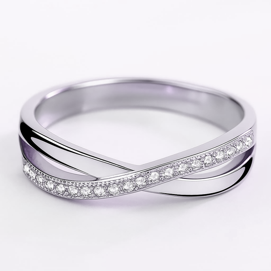 Twilight Twist Silvona 925 Silver Ring