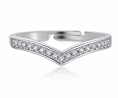 V-Shine Elegance 925 Silver Ring