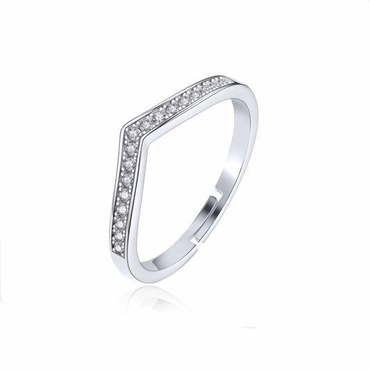 V-Shine Elegance 925 Silver Ring