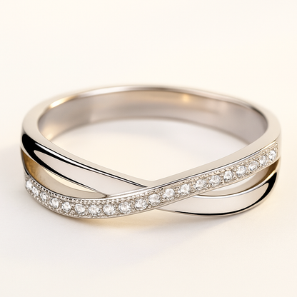 Twilight Twist Silvona 925 Silver Ring