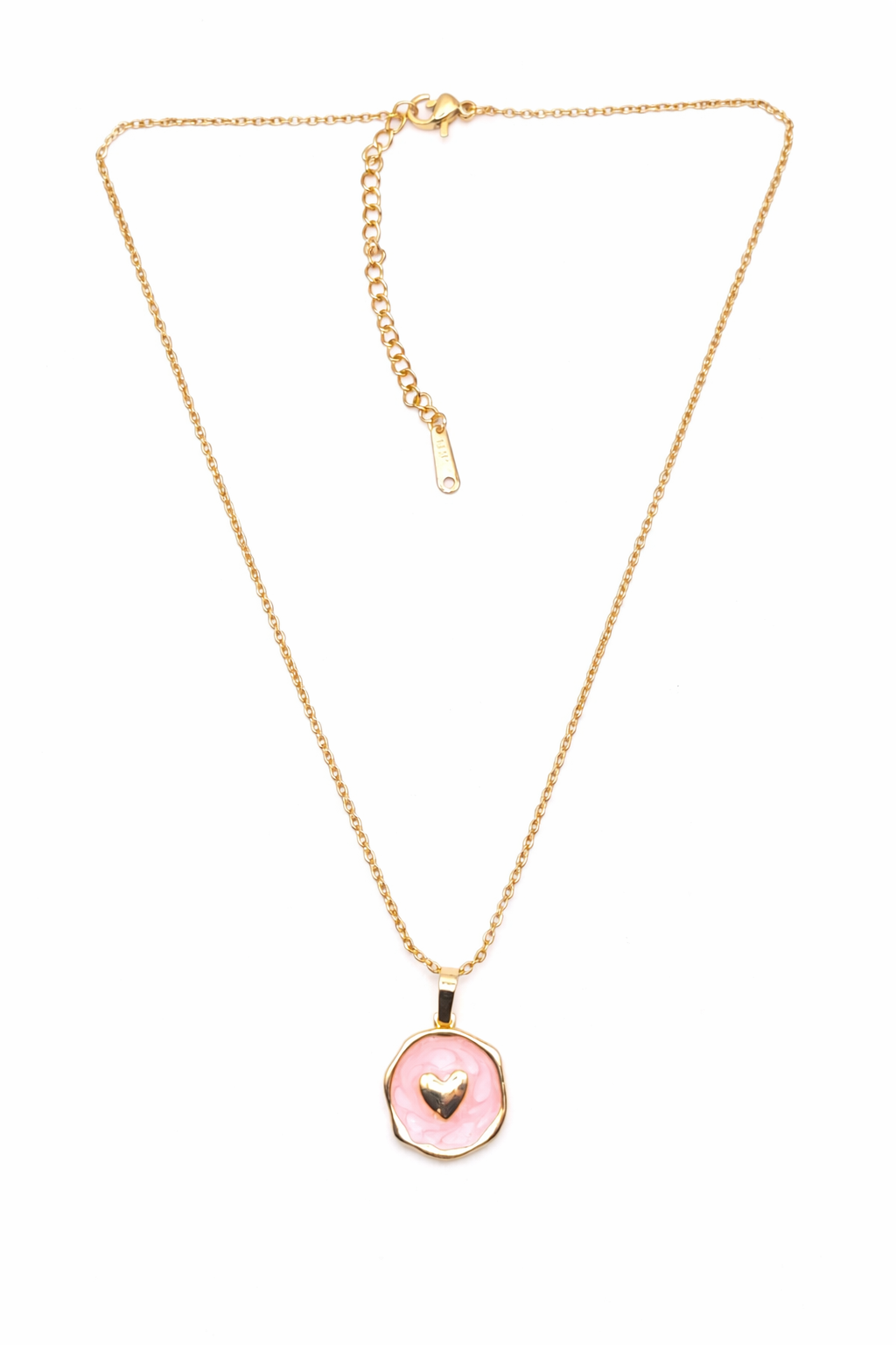 pink heart pendant necklace for women pink heart pendant necklace for women