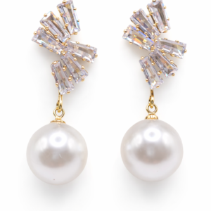 pearl drop earrings for women