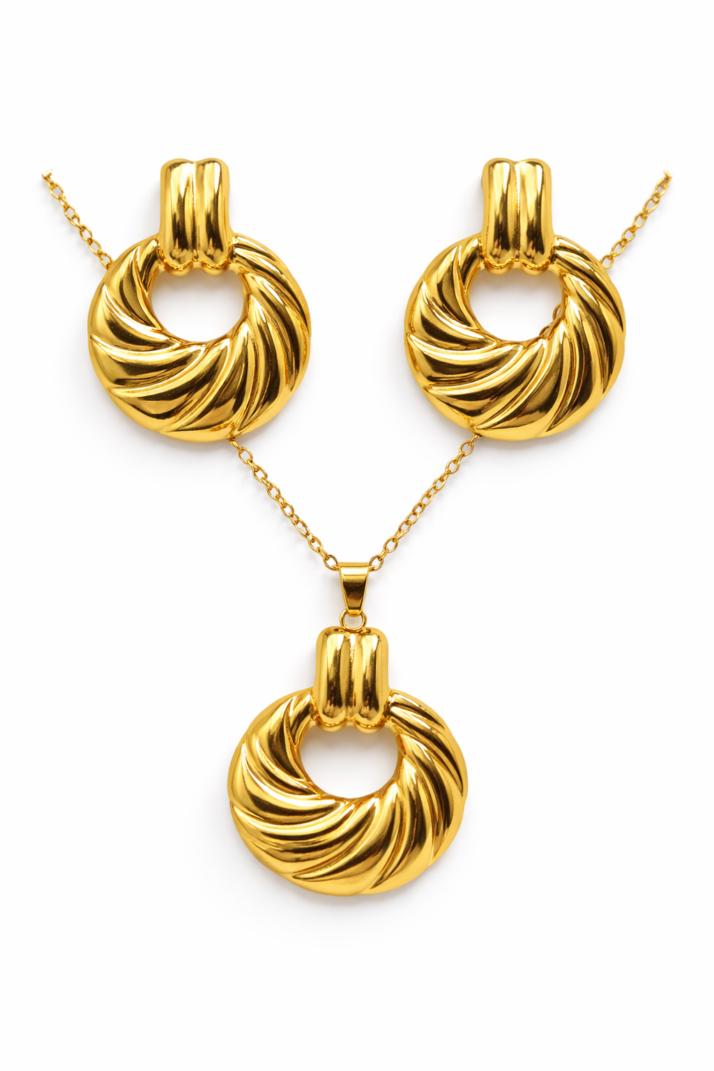 silvona luxe twisted halo pendant necklace silvona luxe twisted halo pendant necklace