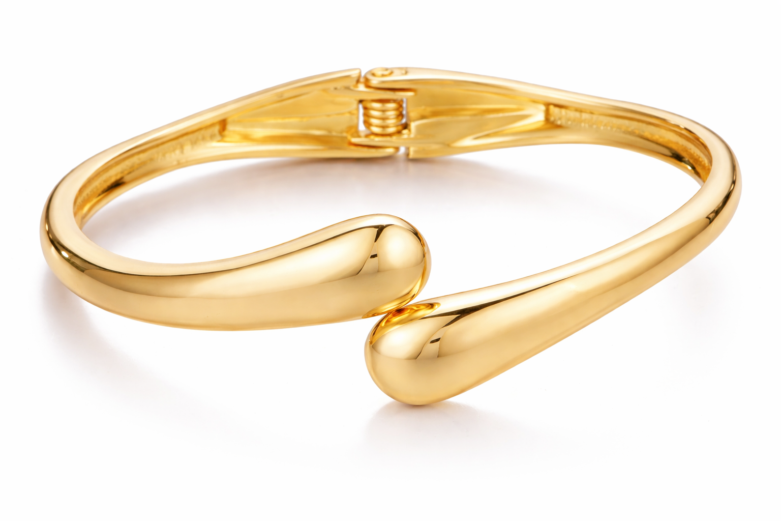 luxury gold polished open cuff bracelet for girls stylish luxury gold polished open cuff bracelet for girls stylish