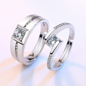 eternal bond couple 925 couple silver rings